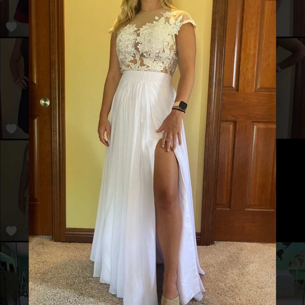 White dress
